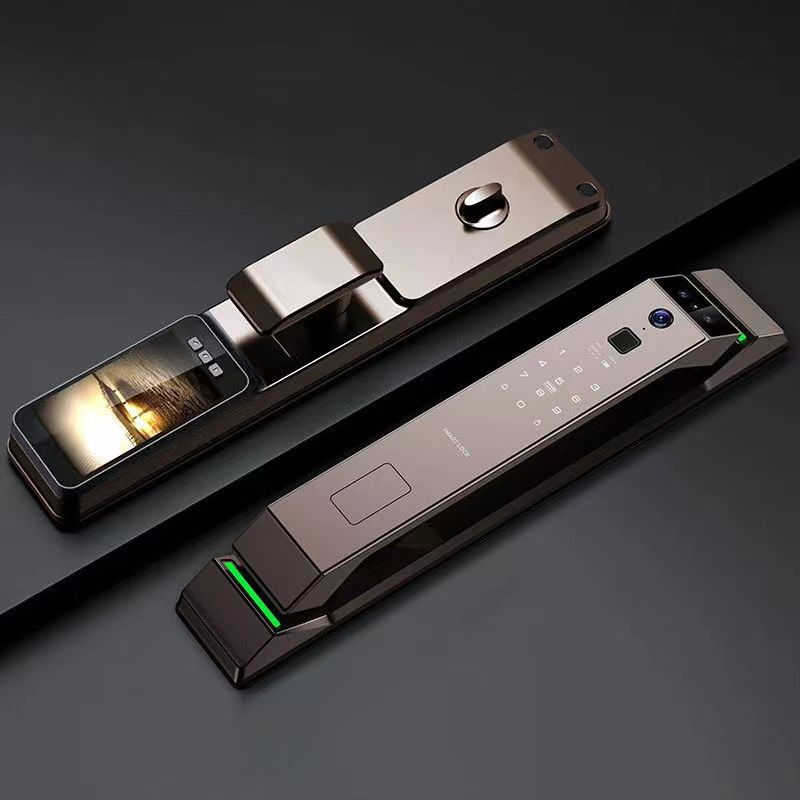 3D Facial Recognition Fingerpr - Smart Home Door Lock ulasan dan harga