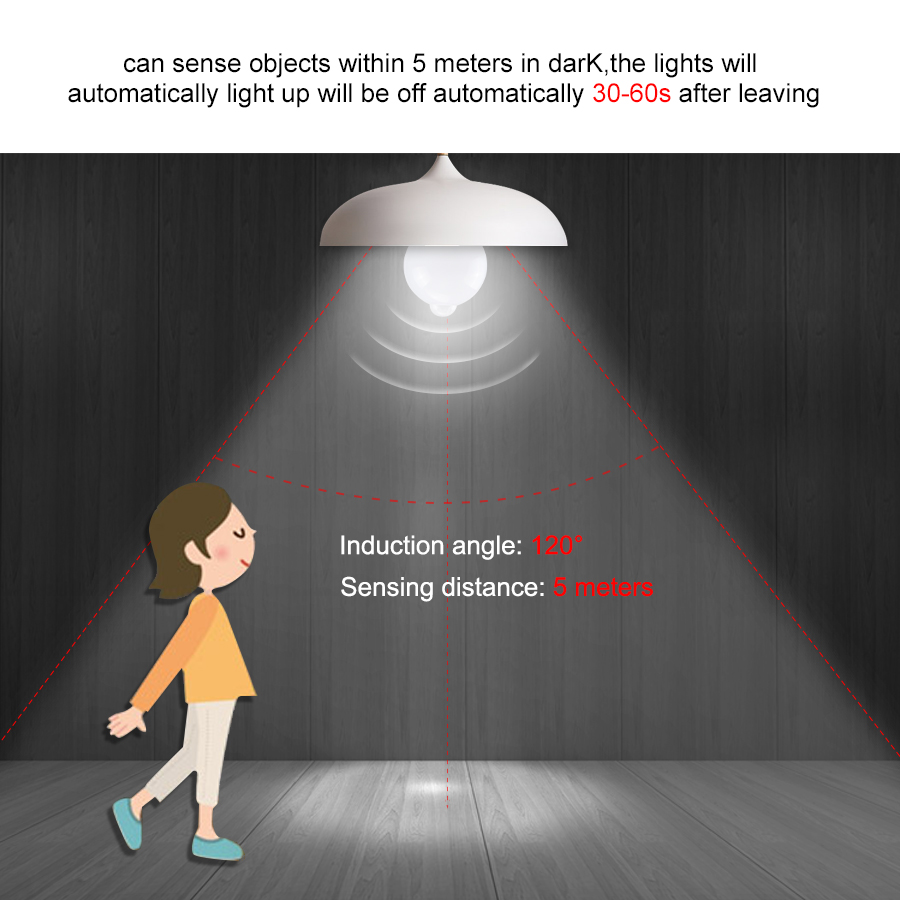 PIR Motion Sensor LED Light Bu - Smart Home Lighting Control ulasan dan harga