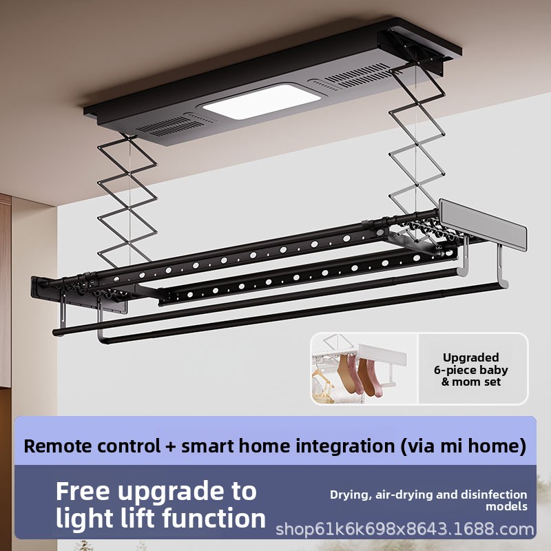 Electric Clothes Drying Rack — - Smart Home Remote Control ulasan dan harga