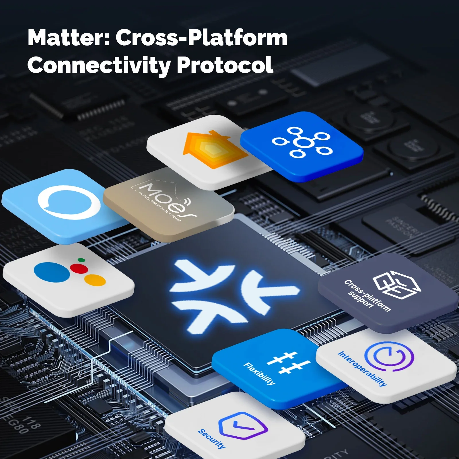 MOES Matter Tuya WiFi Smart Li - Smart Home Lighting Control ulasan dan harga