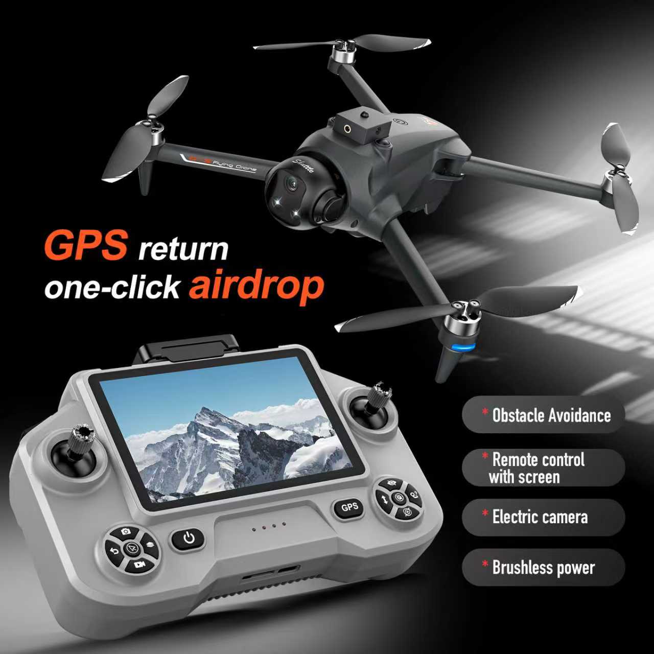 YL059 FPV GPS Quadcopter Drone - Wifi Led Dimmer ulasan dan harga