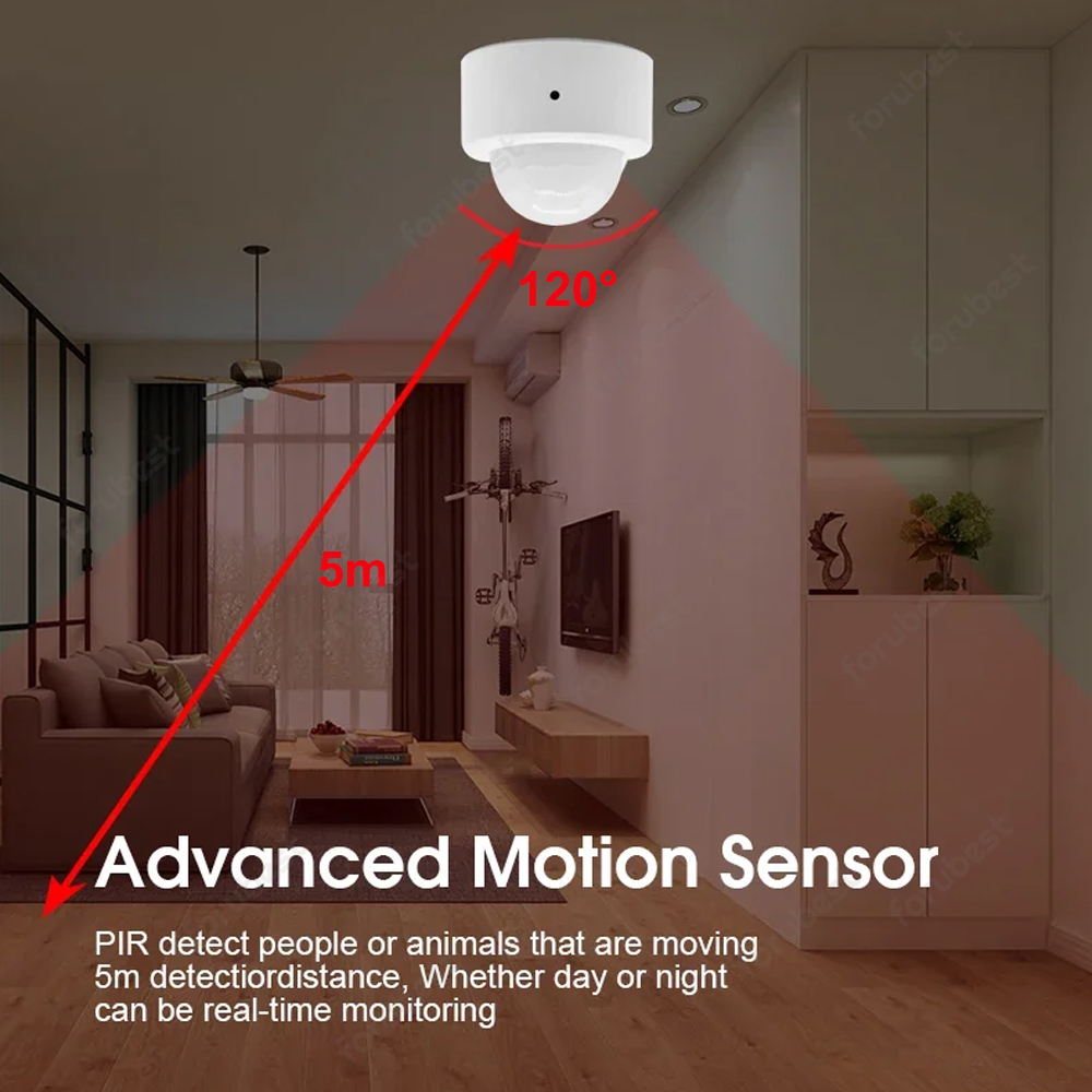 Zigbee 3.0 Human Motion Sensor - Smart Home Bridge ulasan dan harga