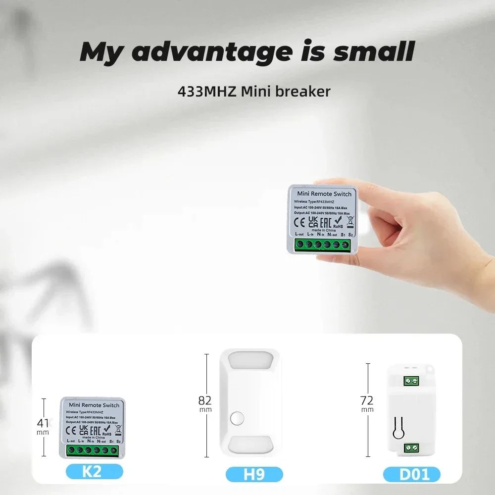 433Mhz RF 86 Wall Panel Switch - Smart Home Ventilation ulasan dan harga