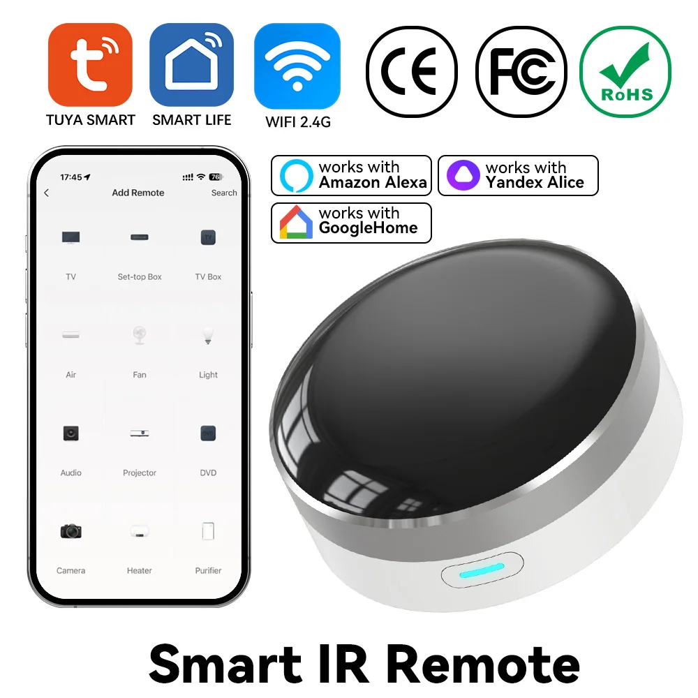 YFK WiFi Smart IR Blaster Univ - Smart Home Ventilation ulasan dan harga