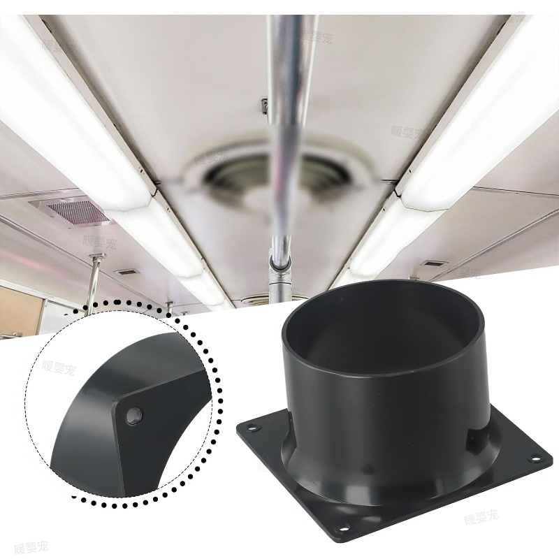 75/100/120MM ABS Wall Flange C - Smart Home Ventilation ulasan dan harga