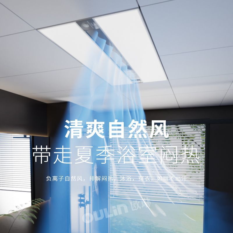 Smart 3-in-1 Bathroom Ceiling  - Smart Home Ventilation ulasan dan harga