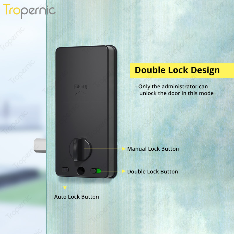 Tuya Zigbee Door Deadbolt Lock - Smart Home Door Lock ulasan dan harga