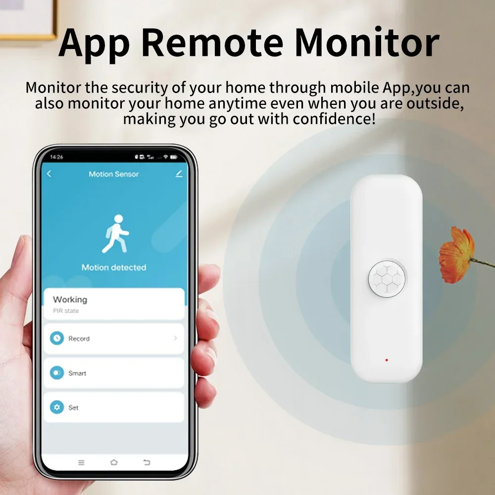 Tuya WiFI Motion Sensor PIR Sm - Smart Home Integration ulasan dan harga