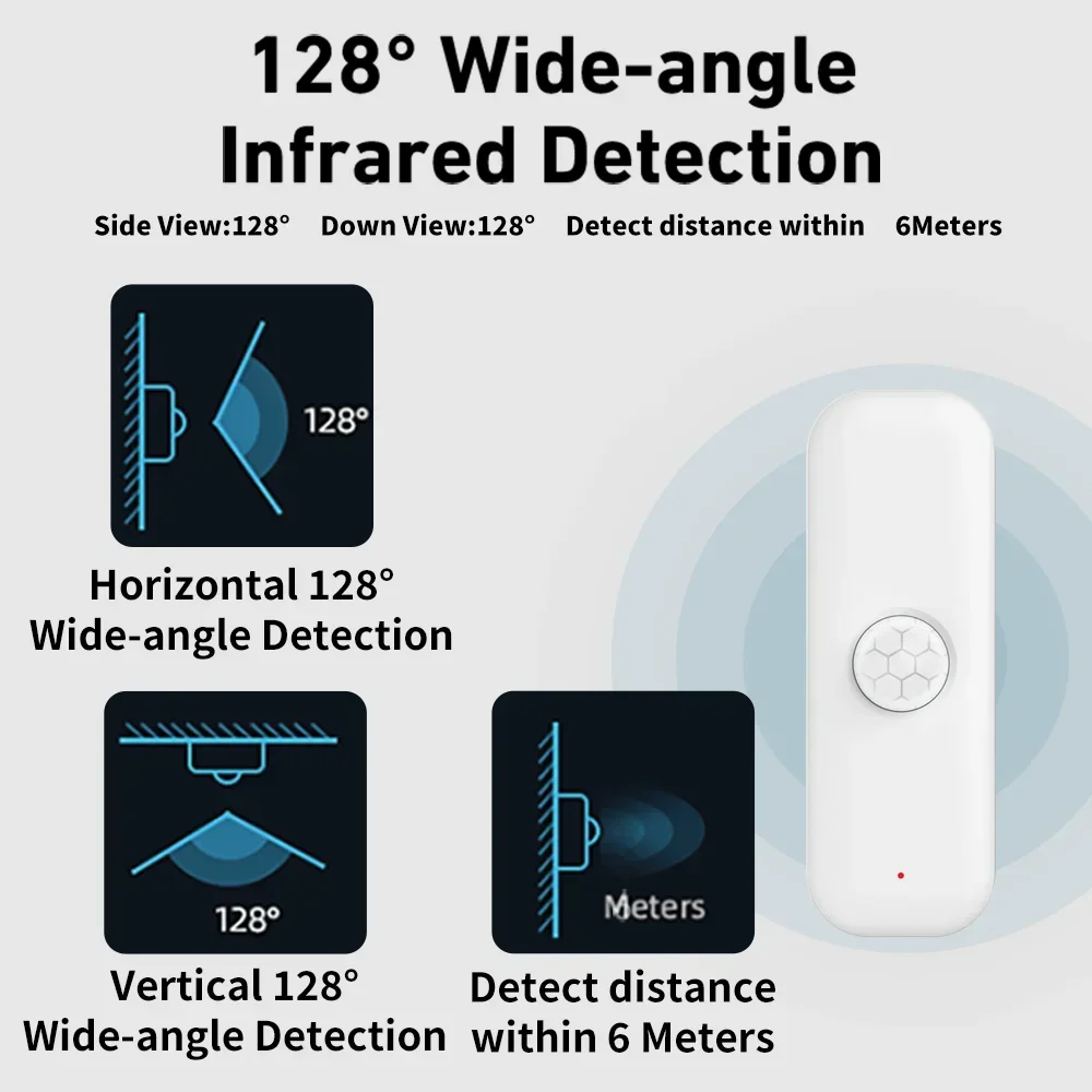 Tuya WiFI Motion Sensor PIR Sm - Smart Home Integration ulasan dan harga