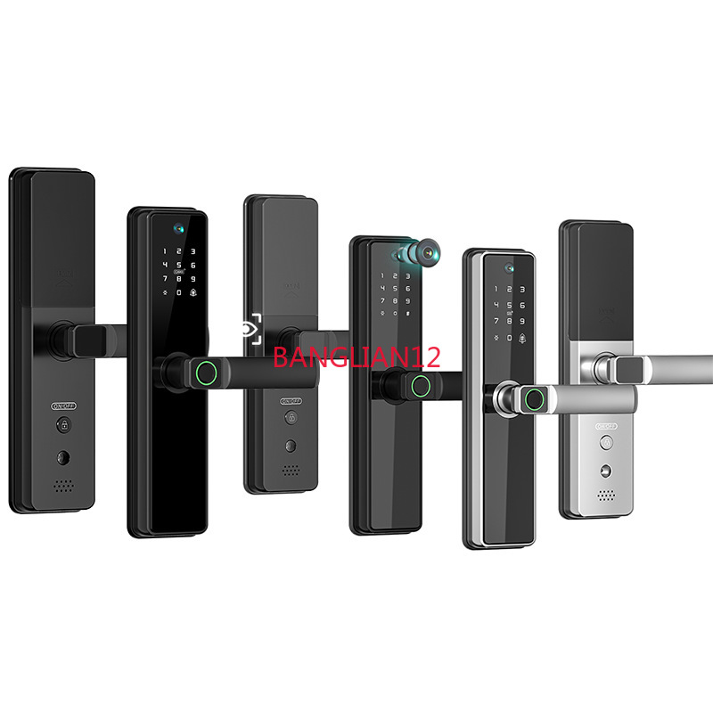 New semi-automatic anti-theft  - Smart Door Lock ulasan dan harga