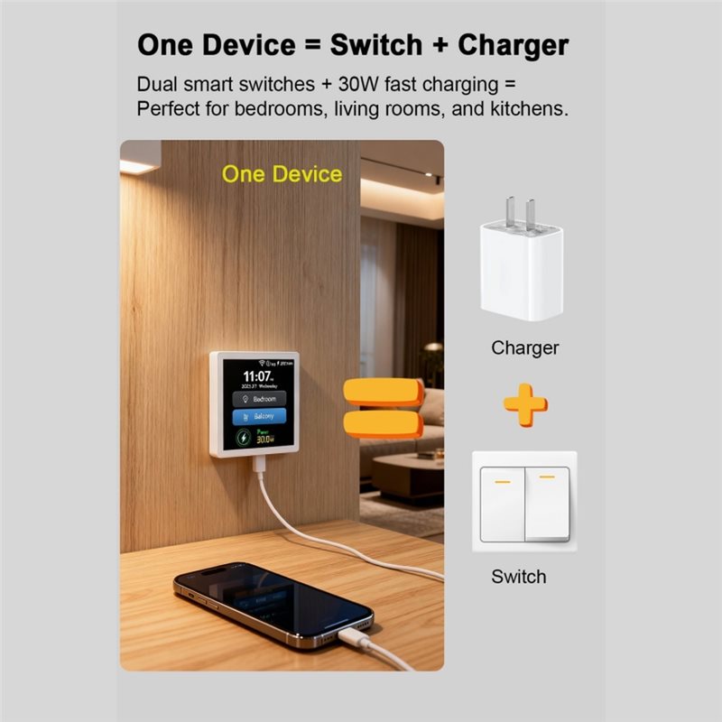 T21C Zigbee 3.0 Smart Home Tuy - Smart Home Remote Control ulasan dan harga