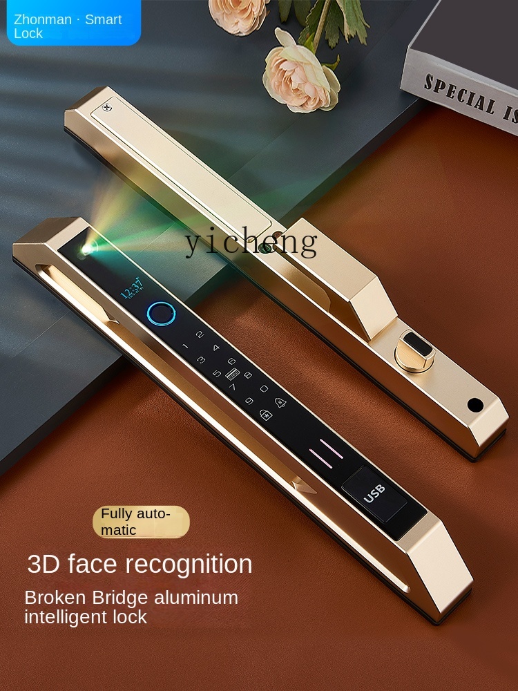 cc29Automatic Broken Bridge Al - Smart Door Lock ulasan dan harga