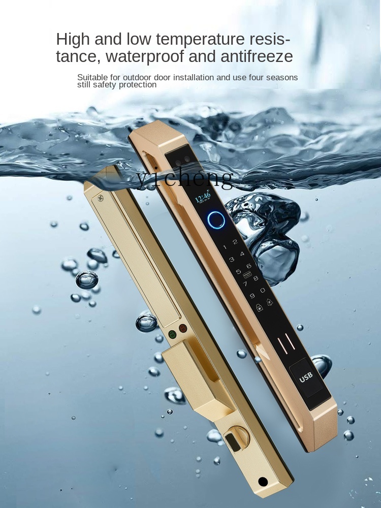 cc29Automatic Broken Bridge Al - Smart Door Lock ulasan dan harga