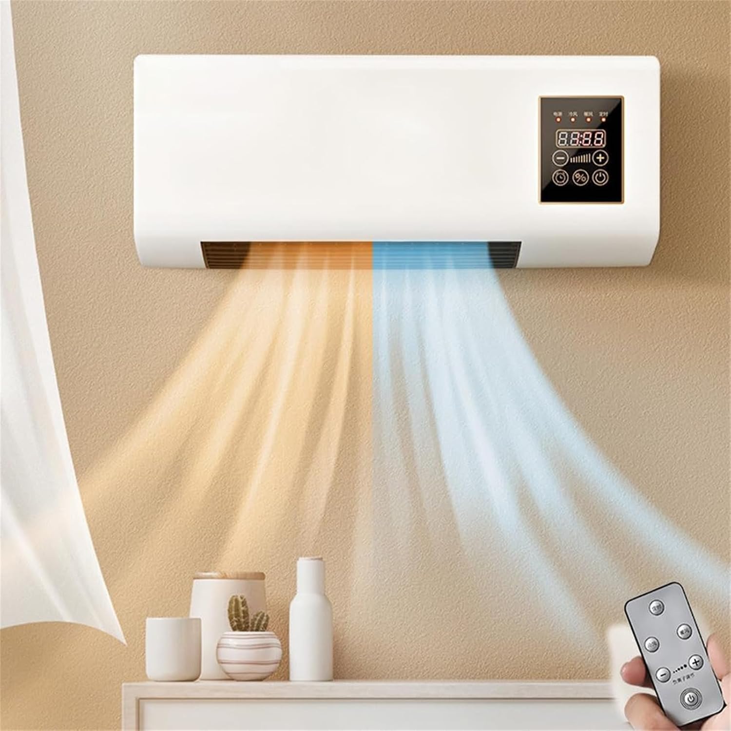 Wall Mounted Air Conditioner/T - Smart Home Ventilation ulasan dan harga