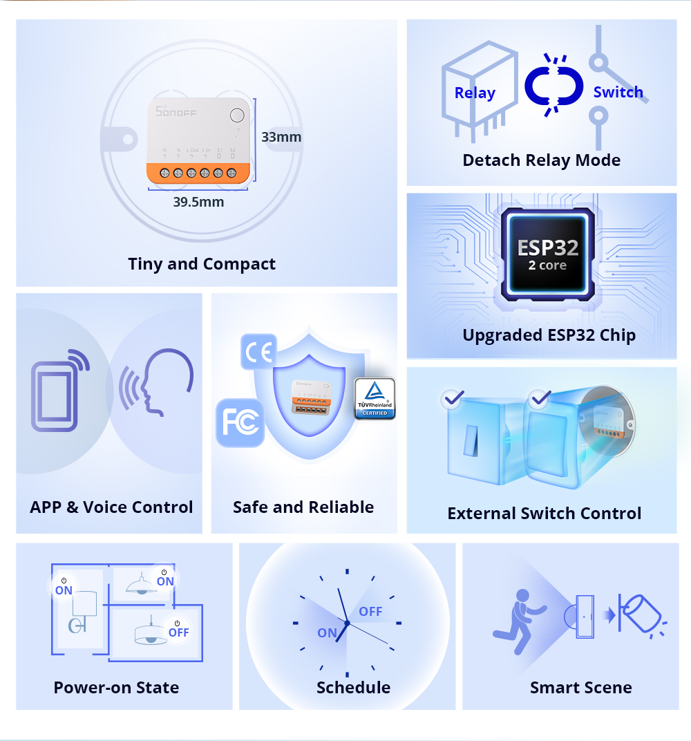 Sonoff Mini R4 Extreme Wifi Sm - Smart Home Bridge ulasan dan harga